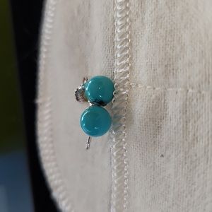 James Avery turquoise stud earrings